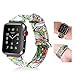 Fintie Band for Apple Watch 40mm 38mm, Premium PU Leather Patterned Replacement Wrist Strap for Apple Watch Series 4 (40mm) / Series 3 2 1 (38mm) All Models Men & Women - Love Tree