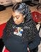 Eayon Hair 360 Lace Frontal Wig Human Hair 180% Density Water Wave Brazilian Remy Lace Wigs with Baby Hair for Black Women 16 inches Natural Color