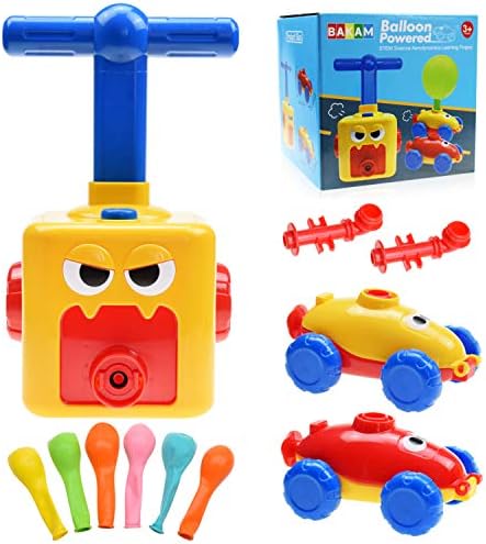 BAKAM Power Balloon Zoom Car Toy for 