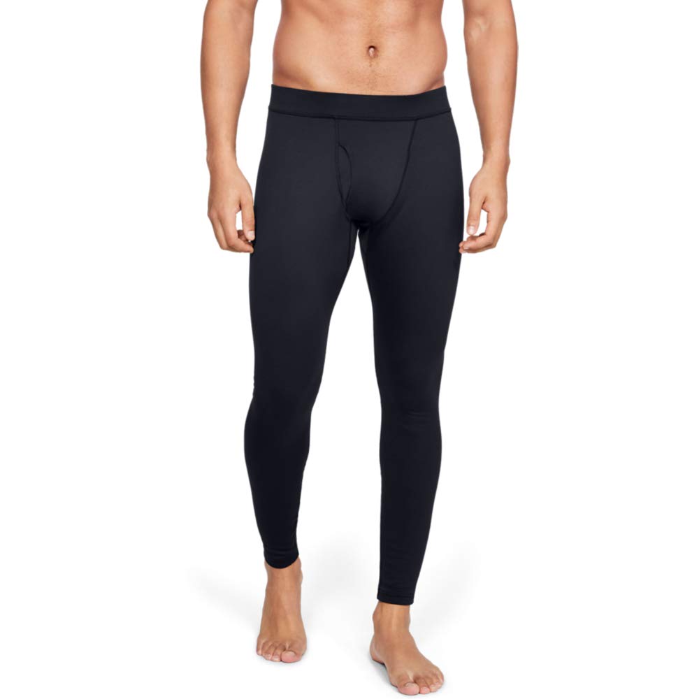 Under Armour Men's ColdGear® Base 3.0 Leggings LG Black Image Under Armour Men's ColdGear® Base 3.0 Leggings LG Black Image