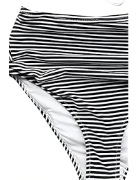 CUPSHE Conjunto de bikini de cintura alta para mujer, con cordones, color rosa