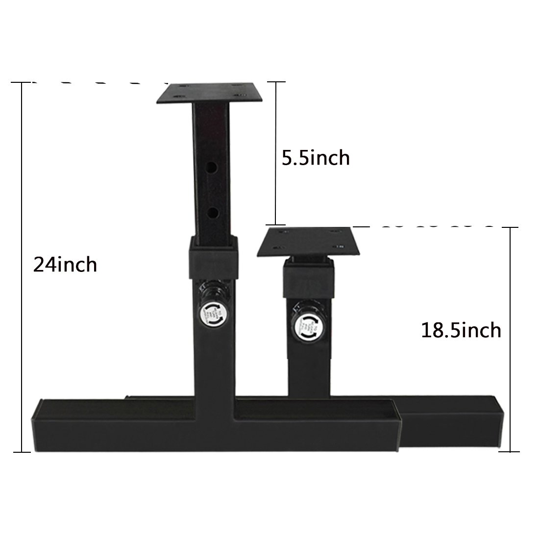 EZ GLAM Adjustable Balance Beam[6 Feet] Floor Beam Suede Gymnastics