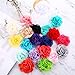 Leinuosen 14 Pcs Flower for Dog Collar Pet Collar Flowers Charms Multi Color Bow Tie for Cat Puppy Dog Grooming Accessories