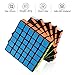 D-FantiX Cubing Classroom Meilong 6x6 Speed Cube 6x6x6 Magic Cube Puzzle Toy Black