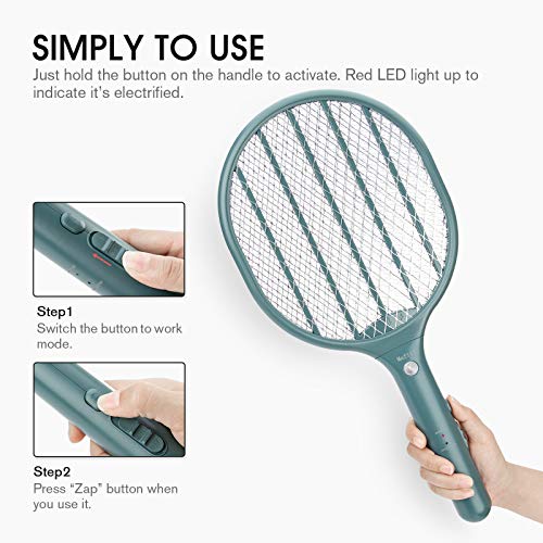 mafiti Bug Zapper Electric Fly Swatter Mosquito Killer Racket