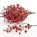 Factory Direct Craft Pack of 10 Christmas Red Berry Picks for Holiday Decorating and Home Decor - Weather Resistant Berries Indoors or Outdoors (Size: 8-1/2