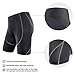 Sportneer Men’s Cycling Shorts Biking Bike Bicycle Pants Half Pants 4D Coolmax Padded, Comfort, Breathable & Absorbent Blackthumb 2