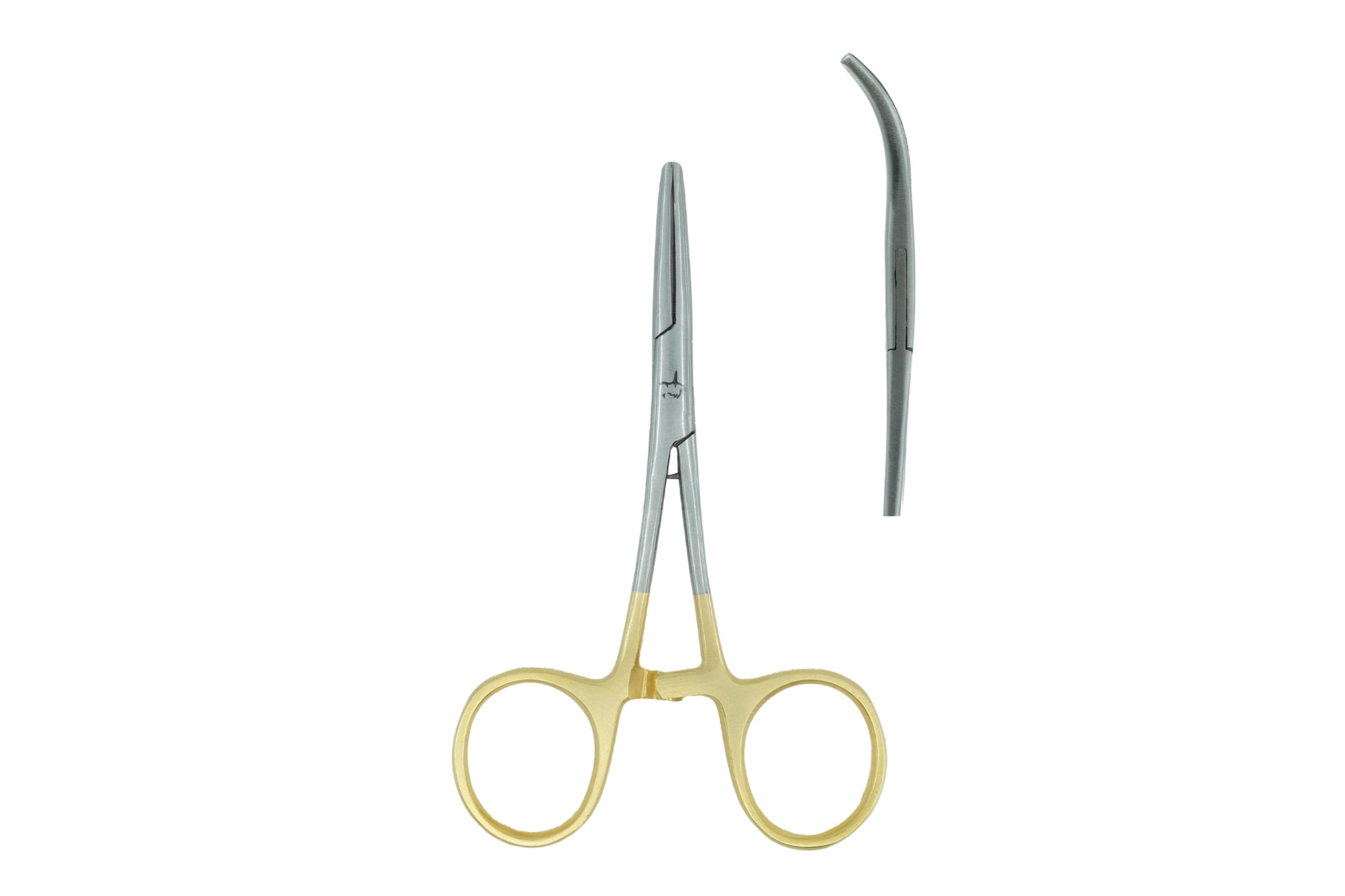 Clamp, 5in, Gold, Curved โ image 1