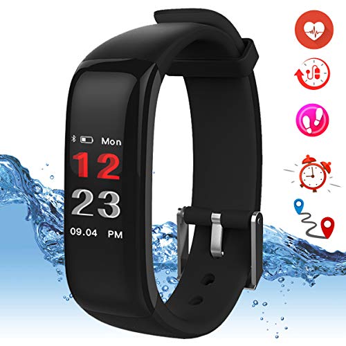 OmidiWorld Fitness Tracker HR, Blood Pressure Monitor Smartwatch , Waterproof Smart Watch with Slee OmidiWorld Fitness Tracker HR, Blood Pressure Monitor Smartwatch , Waterproof Smart Watch with Slee