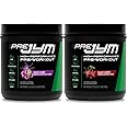 Pre JYM Grape Candy Pre Workout Powder 30 Servings & Black Cherry Flavor 30 Servings Bundle