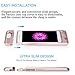 BIGFOX for iPhone 7 Battery Case, for iPhone 8 Charging Case Magnetic Rechargable External Battery Case 3000mAh Slim Extended Backup Power Bank Case Bank Cover for iPhone 6/6S/7/8[4.7inch] (Rose Gold)
