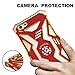 G-WACK Aluminum Metal Alloy Polycarbonate Bumper Case for iPhone 6 Plus / 6S Plus – Red Gold