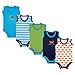 Luvable Friends Sleeveless Bodysuits Boy 5-Pack, 3-6 Months