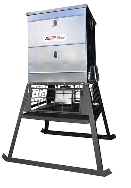 All Seasons Feeders 600lb Broadcast Feeder Amazon Co Uk Garden