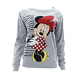 Disney - Women's Minnie Reversible Sweatshirt - Grey
