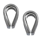 2 Pieces Stainless Steel 316 5/16