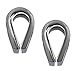 2 Pieces Stainless Steel 316 5/16