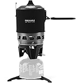 Fire-Maple "Fixed Star 3" Personal Cooking System | Pot/Jet Burner Stove System with Electric Ignition | Ideal for Hiking, Camping, Backpacking, Fishing, Hunting Trips and Emergency Use, Black
