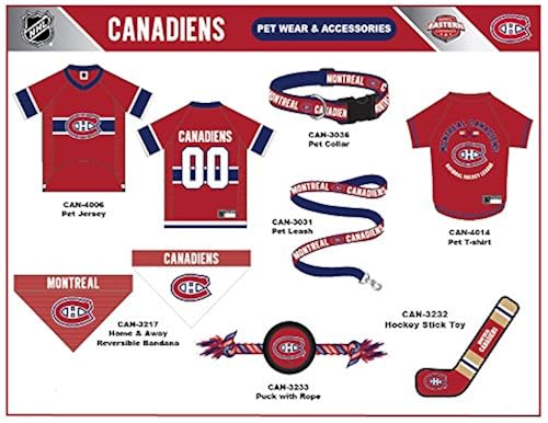 Football Jersey Habs Dog Jersey Pets First NHL Montreal Canadiens
