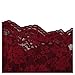 Miusol Women's Vintage Off Shoulder Flare Lace Slim Cocktail Pencil Dress,A-wine Red,Small