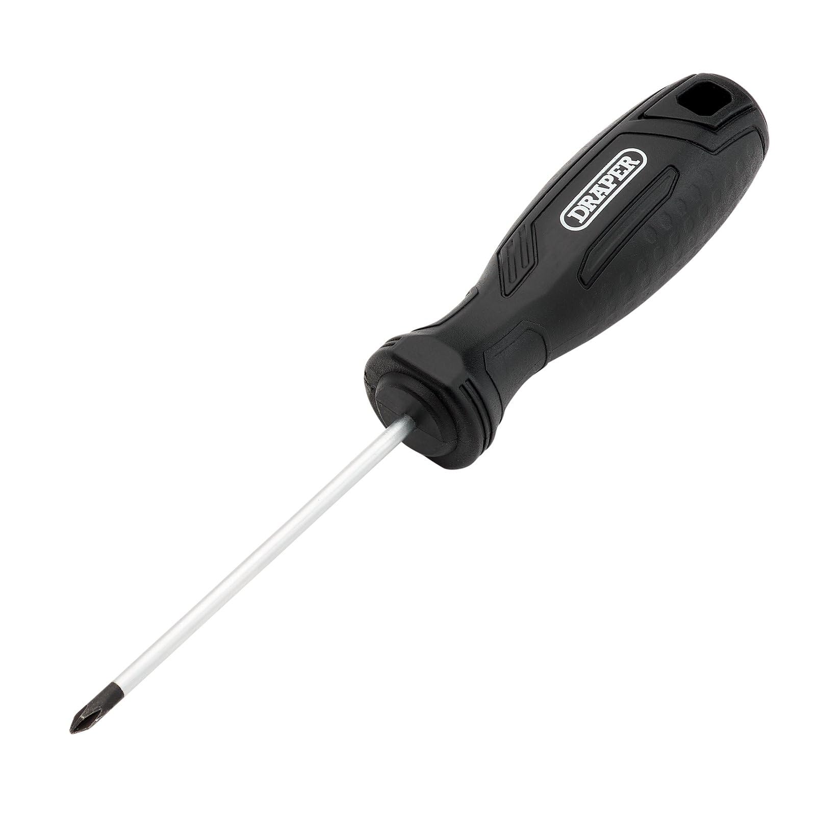 Draper Phillips Hard Grip Screwdriver, PH0 x 75mm - 13491 - Magnetic Tip, CRV Blade