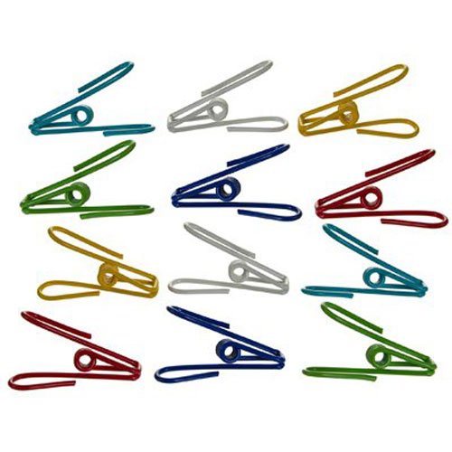 Prepworks by Progressive Bag Clips, Assorted Colors, 12 - Pack