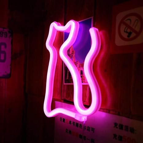 Amazon Com Cat Neon Sign Led Neon Light Decorative Art Wall Decor For Children Baby Room Living Room Wedding Christmas Birthday Party Decor Pink Home Improvement cat neon sign led neon light decorative art wall decor for children baby room living room wedding christmas birthday party decor pink