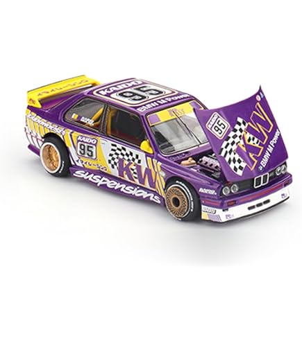 MINI GT M3 Kaido GT V2 Purple Metallic (Designed by Jun Imai