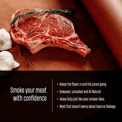 Pink Butcher BBQ Paper Roll (18 Inch by 175 Feet) Food Grade Peach