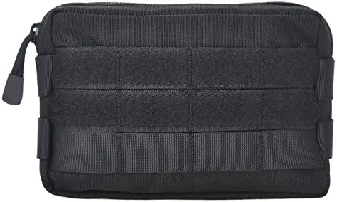 TOPTIE Tactical Molle Pouch, Horizontal Admin Pouch, Small Utility EDC Gear Tool Bag