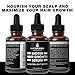 Hair Growth Serum with Biotin Oil by Hair Thickness Maximizer. For Hair Loss, Damaged, Dry, Frizzy Hair. Natural Thickening and Smoothing of Hair and Nourishing of Scalp for Women and Men (1oz)thumb 1
