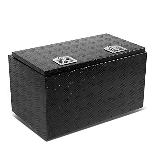 30"x18"x16" Aluminum Pickup Truck Bed Trailer Key Lock Storage Tool Box