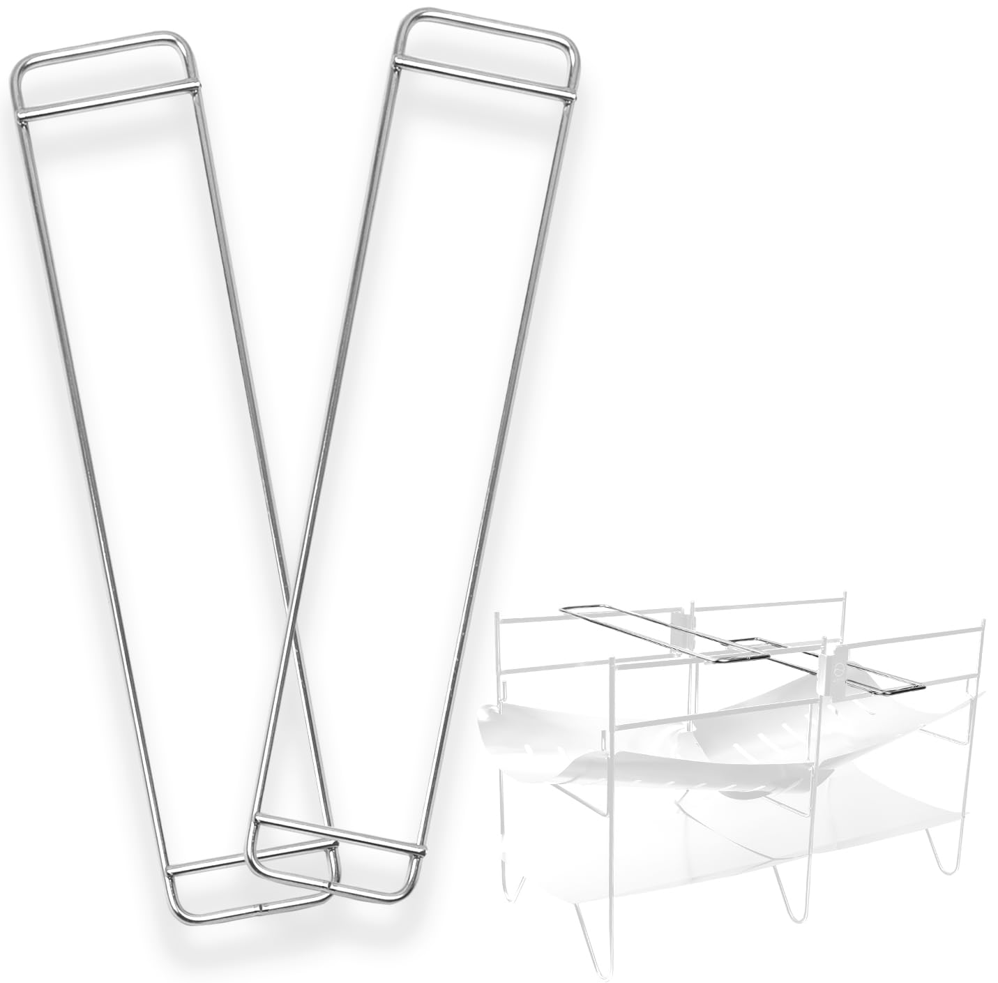 ZEN Camps 焚き火台 NT Fire Stand コンパクト 折りたたみ式 キャンプ ソロキャンプ 焚き火 ステンレス製 収納袋付 (五徳(２本セット）)商品画像