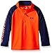 Under Armour Toddler Boys' 1/4 Zip Long Sleeve Top, Bolt Orange, 2T