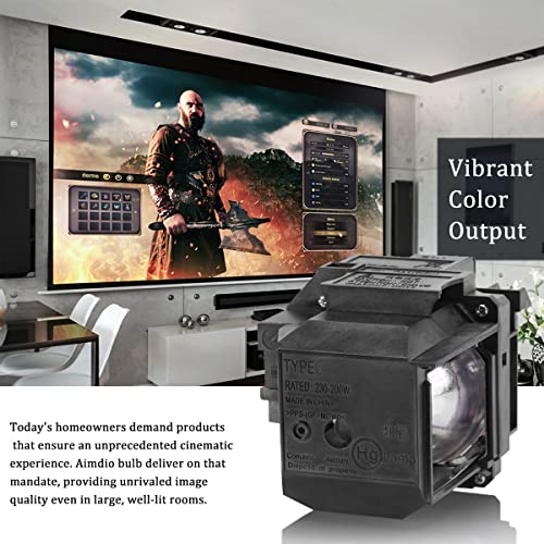 Aimdio Projector Lamp for Epson ELPLP97 EB-E01 EB-FH06 EB-FH52 EH-TW740 EH-TW750 EH-TW710 EH-TW5700 EH-TW5820 EH-TW6150 EH-TW6250 EB-W06 EB-W49 E B-B-W51 EB-X49 EB-X51 EB-X06 EB-U50 EB-982W 992F