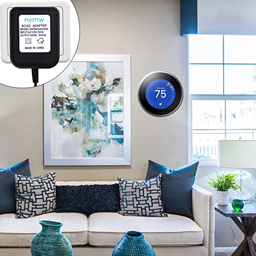 24 Volt Transformer,C Wire Power Adapter Compatible with Wyze Video