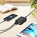 RAVPower USB Fast Charger 40W 4-Port Qc 3.0 Fast Charger Desktop Charging Station Compatible Galaxy S9 S8 S7, Compatible iPhone 11 Pro Max XS Max XR X 8 7 Plus, Ipad, Pixel, Tablet and More (Black)