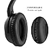 YOULA Active Noise Cancelling Bluetooth Headphone , Wireless Headphone with MIC , Headset Over Ear for Cellphone, Stereo Headphones with Microphone and Volume Control
