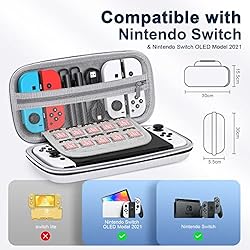 Benazcap Carrying Case Compatible with Nintendo