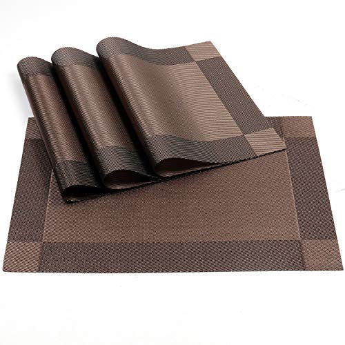 U'Artlines Placemat, Crossweave Woven Vinyl Non-Slip ...