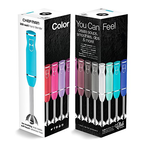 Chefman Immersion Stick Hand Blender with Stainless Steel Shaft