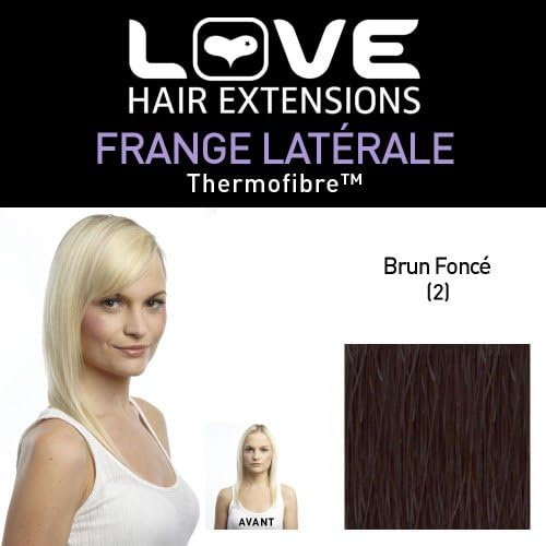 Love Hair Extensions Thermofiber Clip In Sidopony Farg 2 Morkbrun 1 Pack 1 X 1 Styck Amazon Se Allt Annat