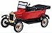Motor Max 1925 Ford Model T Touring Convertible, Red 79328PTM - 1/24 Scale Diecast Model Toy Car