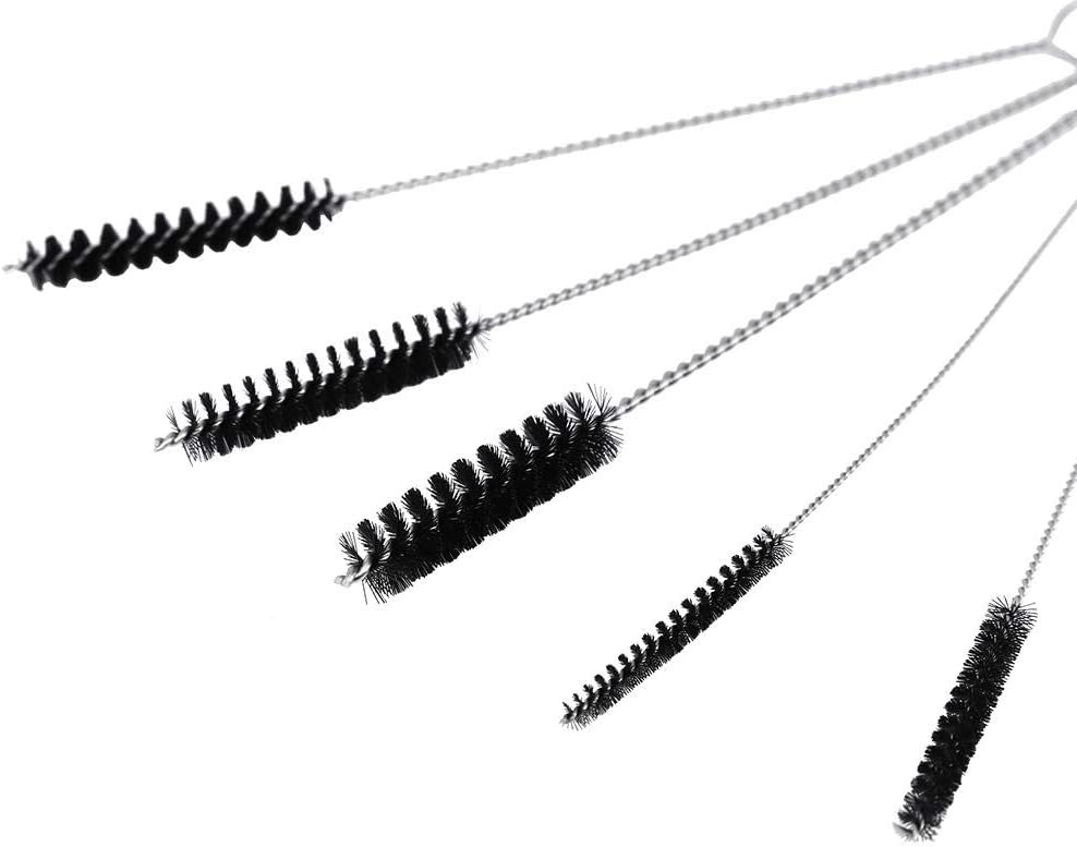 Aramox Carburetor Carbon Dirt Jet Remove 10 Cleaning Needles and 5 Brushes Tool Kits for Car & Motor, normal - Image 5