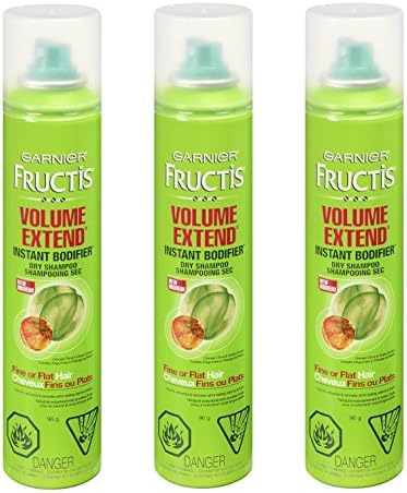 Garnier Fructis Volume Extend Instant Bodifier Dry Shampoo 3.40 oz (Pack of 3) + FREE Curad Dazzle Bandages, 25 Ct.