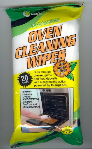 Cadie Degreasing Oven Cleaning Wipes 20 Wipes