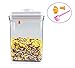 Food Storage Containers Airtight, PYRUS FDA Approved BPA Free One-touch Baby Food Containers 2.5-Quart for Milk Powder, Fruit, Medicine and Nuts