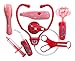Liberty Imports Doctor Nurse Pink Medical Kit Playset for Kids - Pretend Play Tools Toy Set