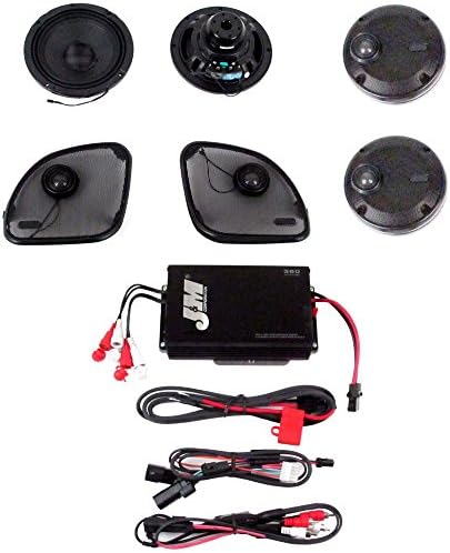 J&amp;M Performance Series 4 Speaker and Amp Kit for 2016 and Newer Harley-Davidson Road Glide Ultra models - PSXK-360SP4-16RU
