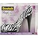 Scotch Shoe Dispenser with Magic Tape, 3/4 x 350 Inches, Zebra (C30-SHOE-Z) (2pack)